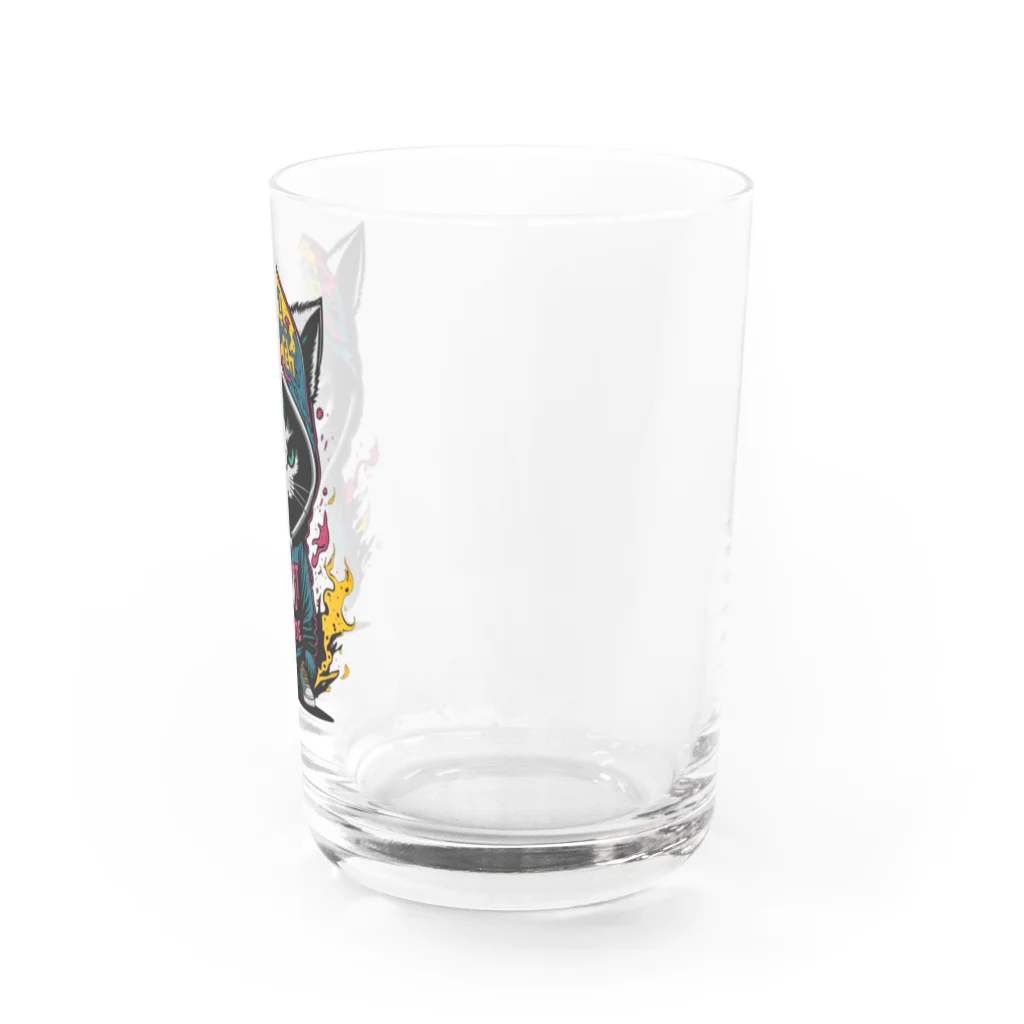 めんぼうさんやのちびネコ Water Glass :right