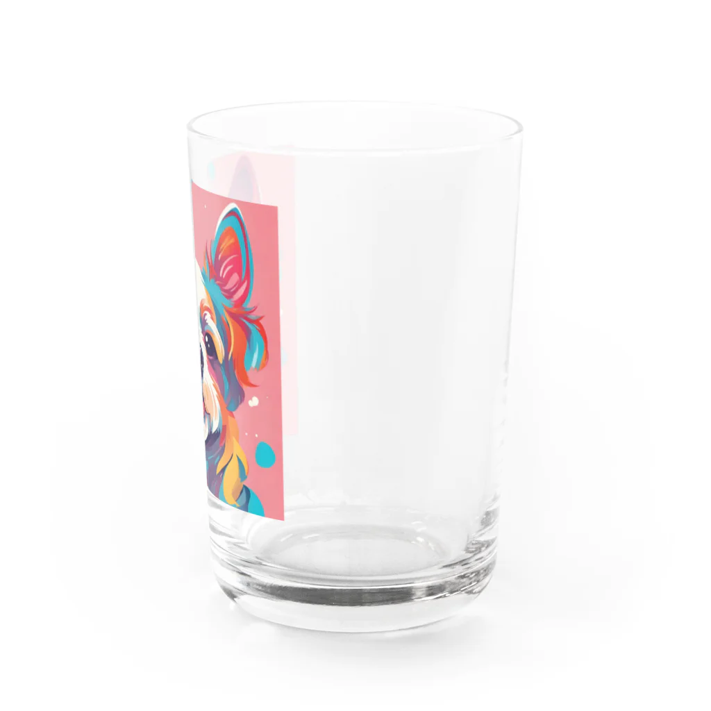 YOO1978の(*≧з≦)イヌのグッズ Water Glass :right