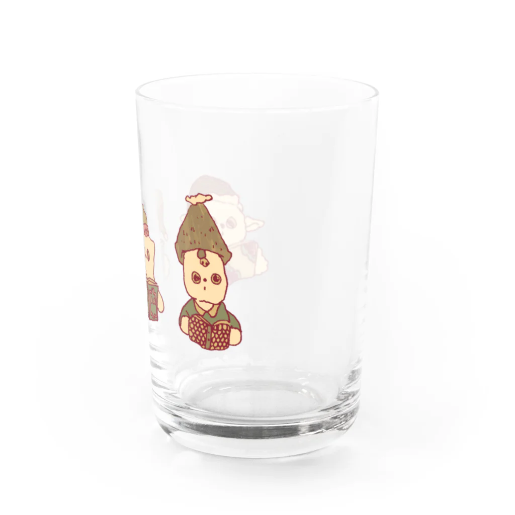 hasamimi shopのおやすみまえのどくしょ202311 Water Glass :right