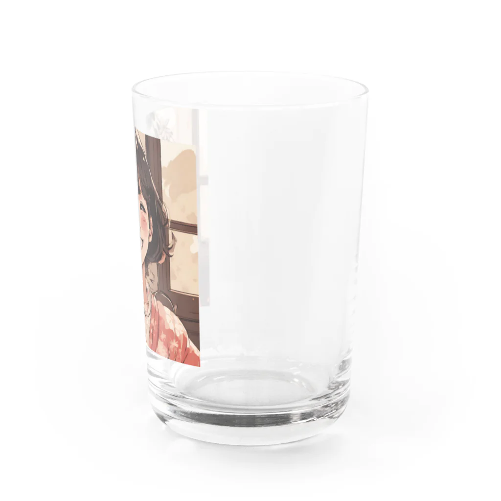 底辺の底辺好きな事を気ままに…。の笑顔の彼女 Water Glass :right