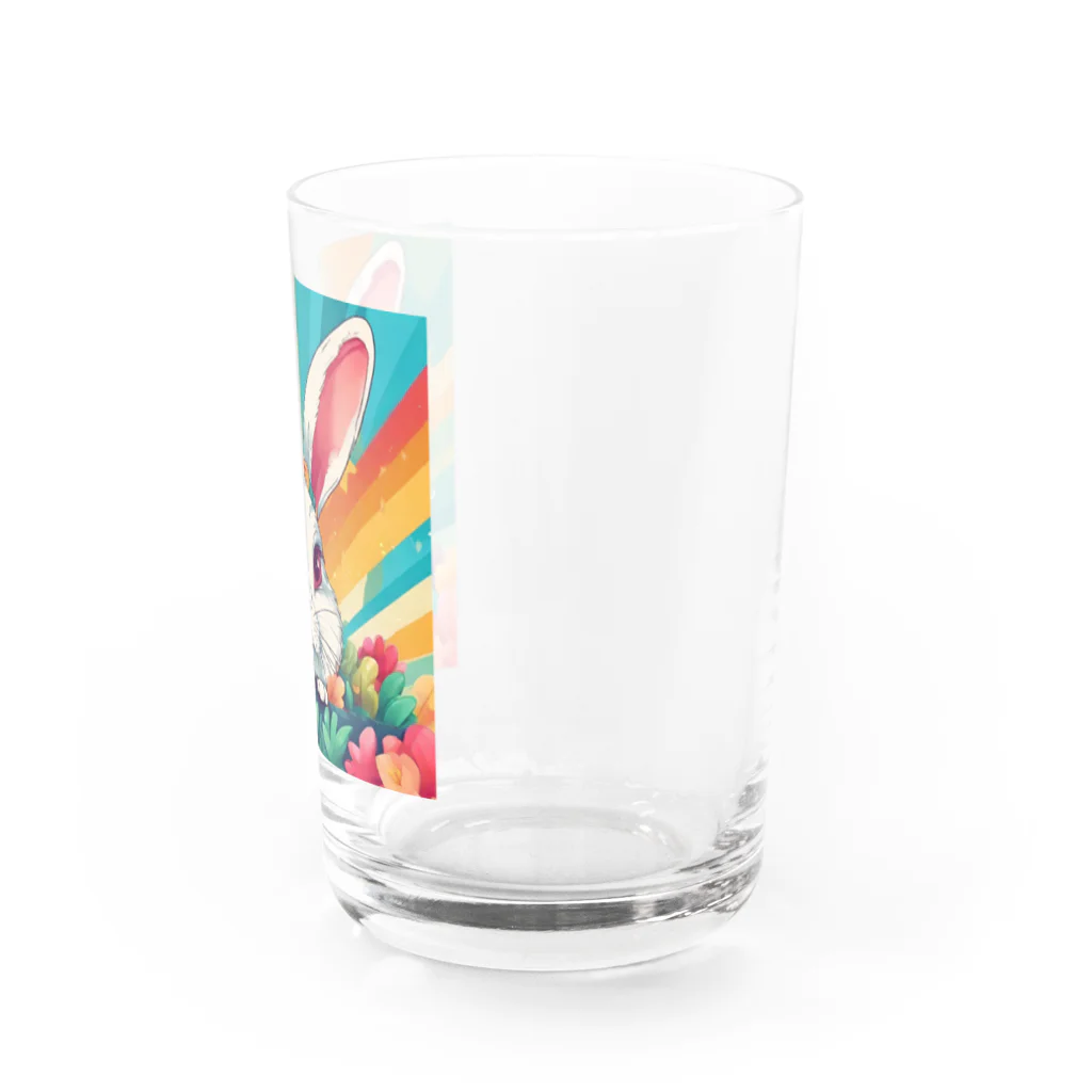 YOO1978の(*≧3≦)ウサギのグッズ Water Glass :right