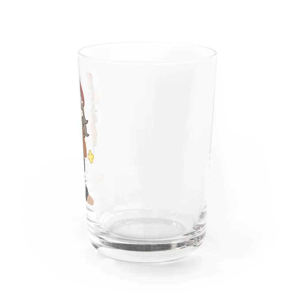 星野むみのゆるふわ女子 Water Glass :right