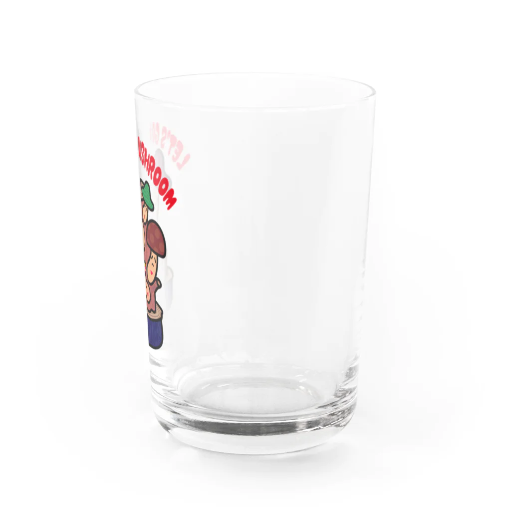 ドレメヒロコの菌糸体胞子 Water Glass :right