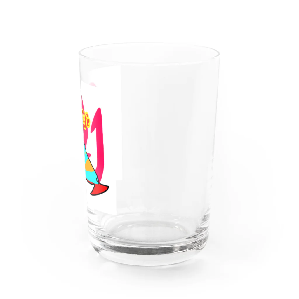 okitahiromuの2ndライフフィッシュ Water Glass :right