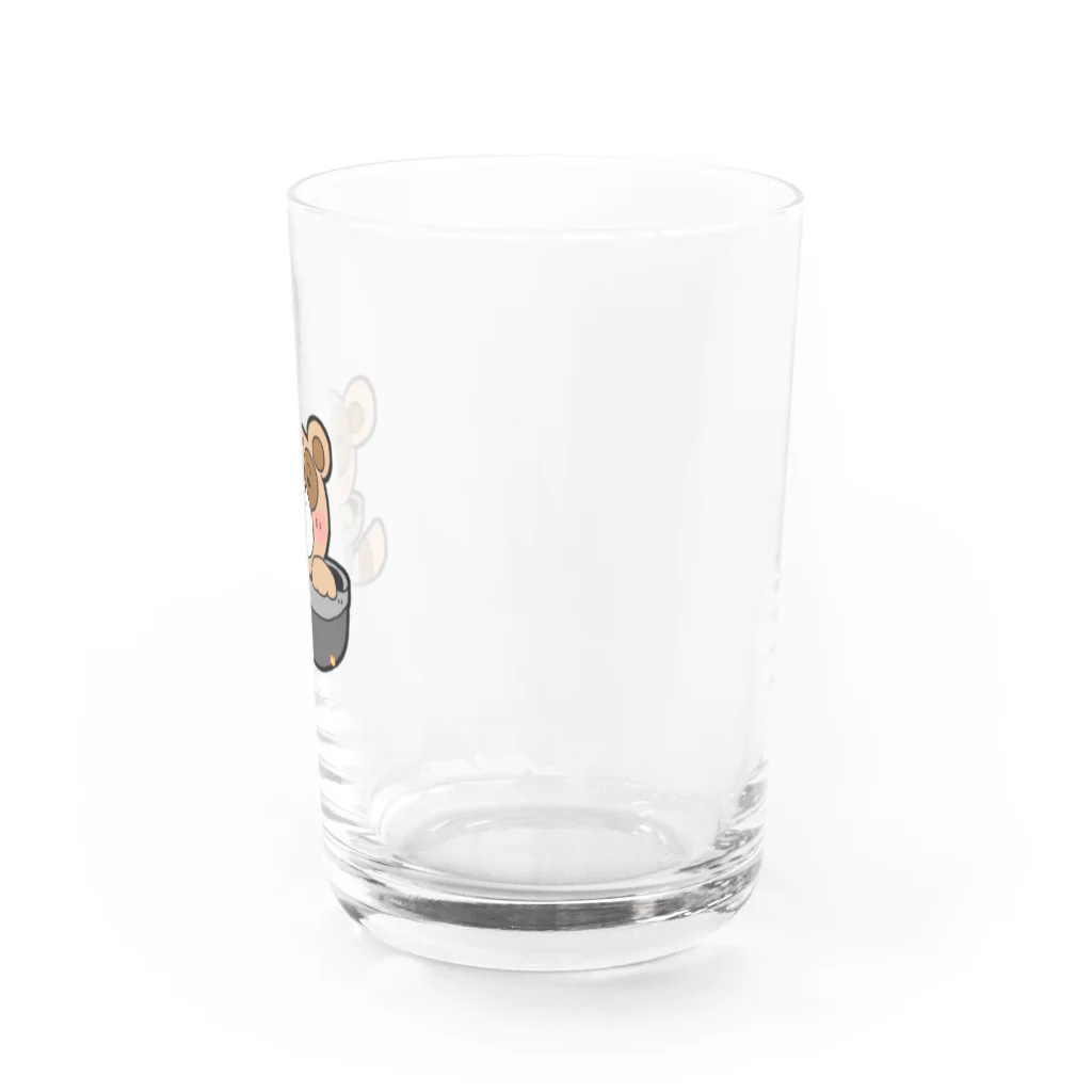 HiNATAのHiNATAAtelier　たぬきさん Water Glass :right