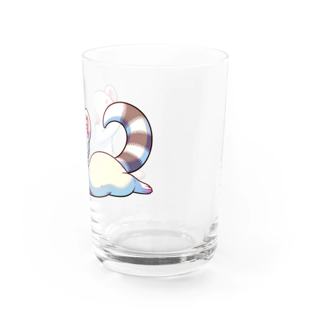 べっち©︎ののんびりフェレットちゃん🐾 Water Glass :right