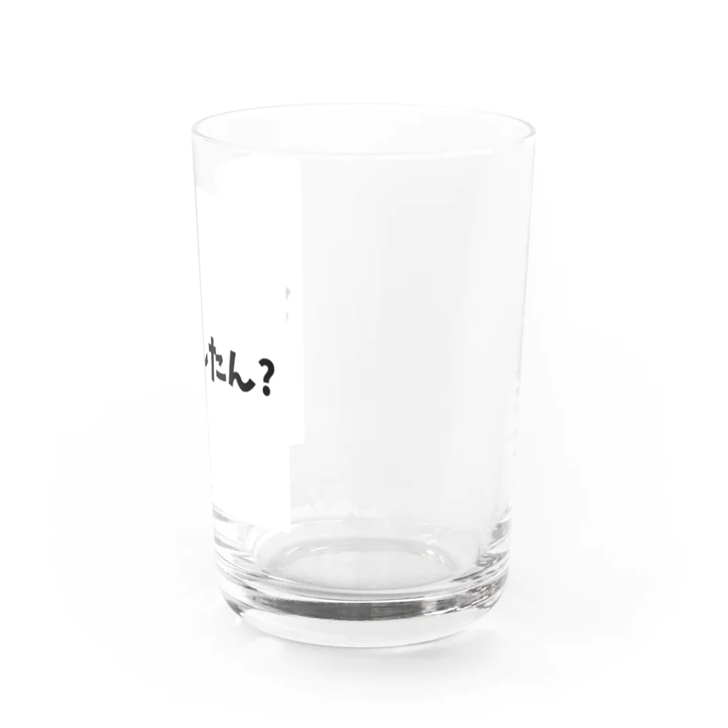 o-jaruのどないしたん？ Water Glass :right