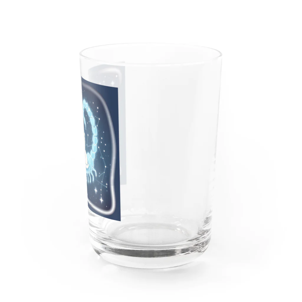 ttm100のスコルッピ・ON・すこーぴにゃん Water Glass :right