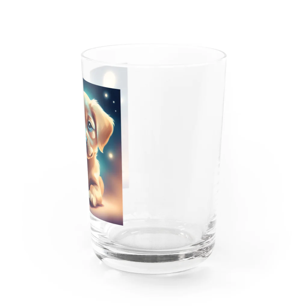那須野グッズのかわいい仔犬グッズ Water Glass :right