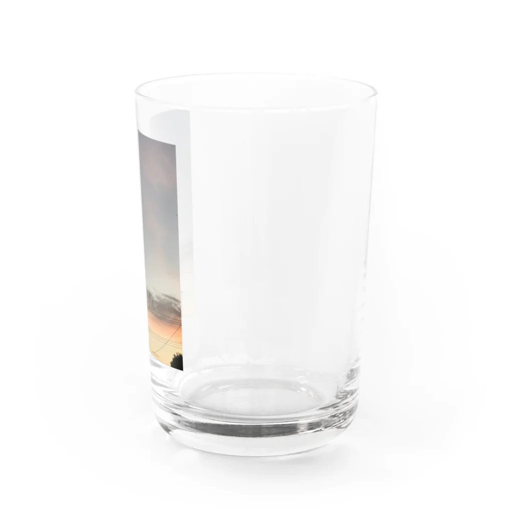 奈樹(なな)の夕焼け､､､､､､2 Water Glass :right