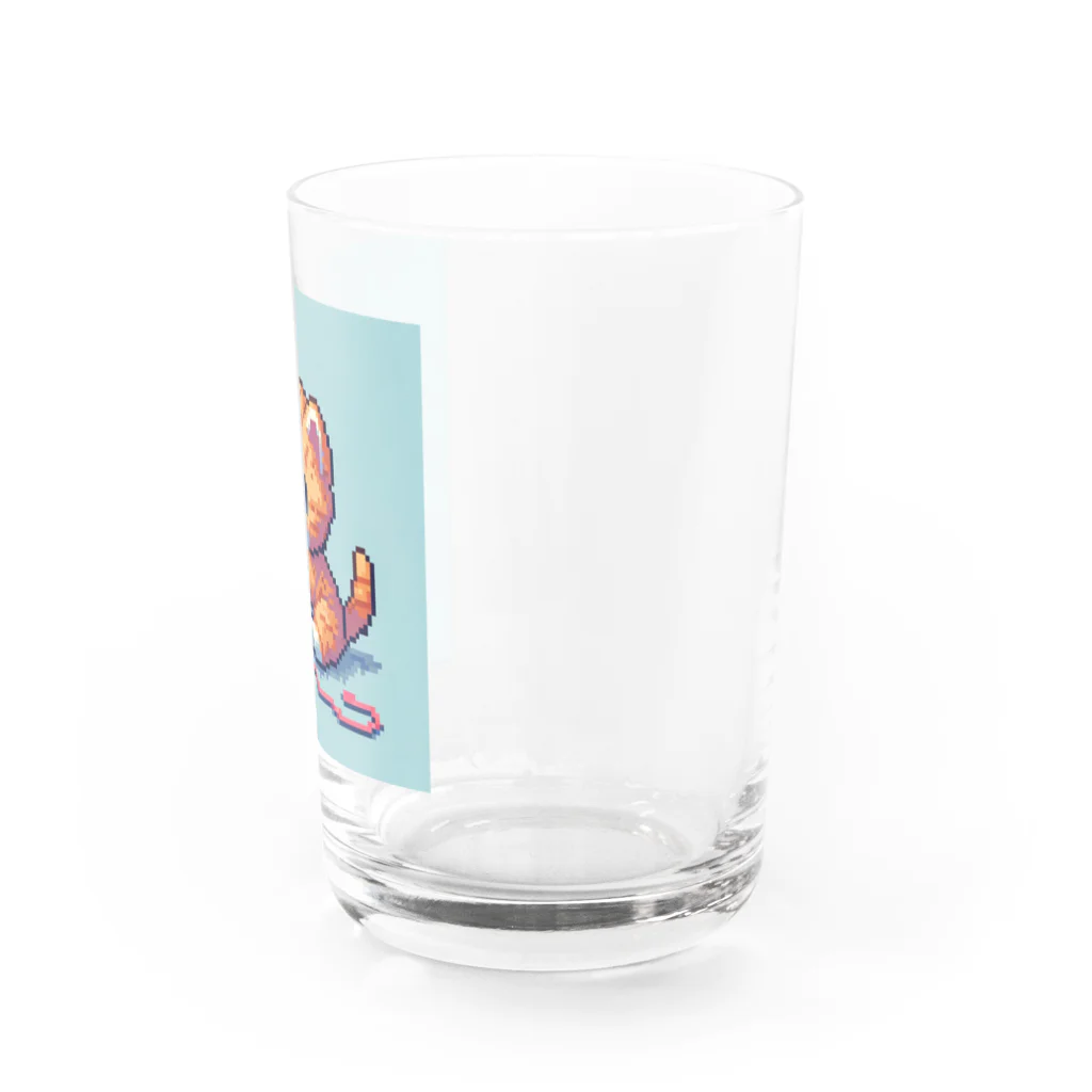 ワワジジドットクラブのドット子猫A Water Glass :right