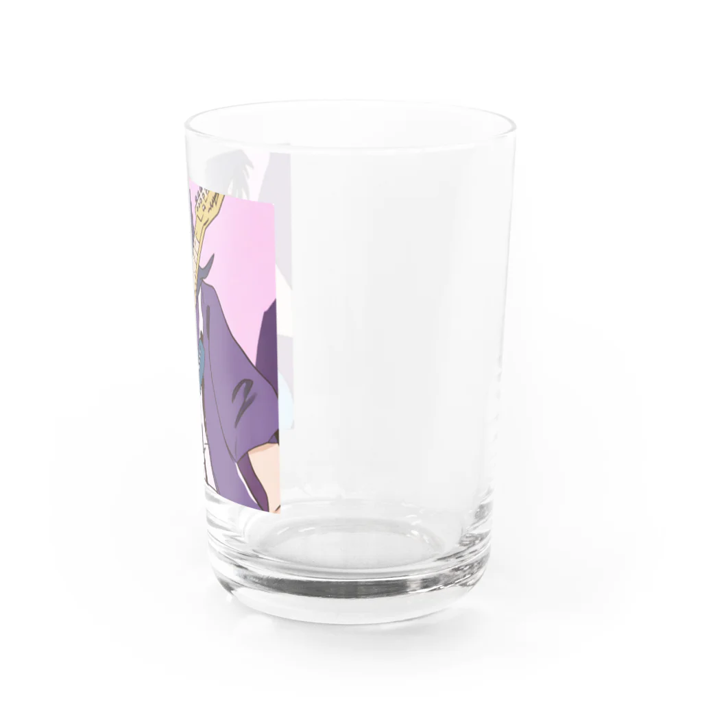 shonanMETALのSlash Girl Water Glass :right