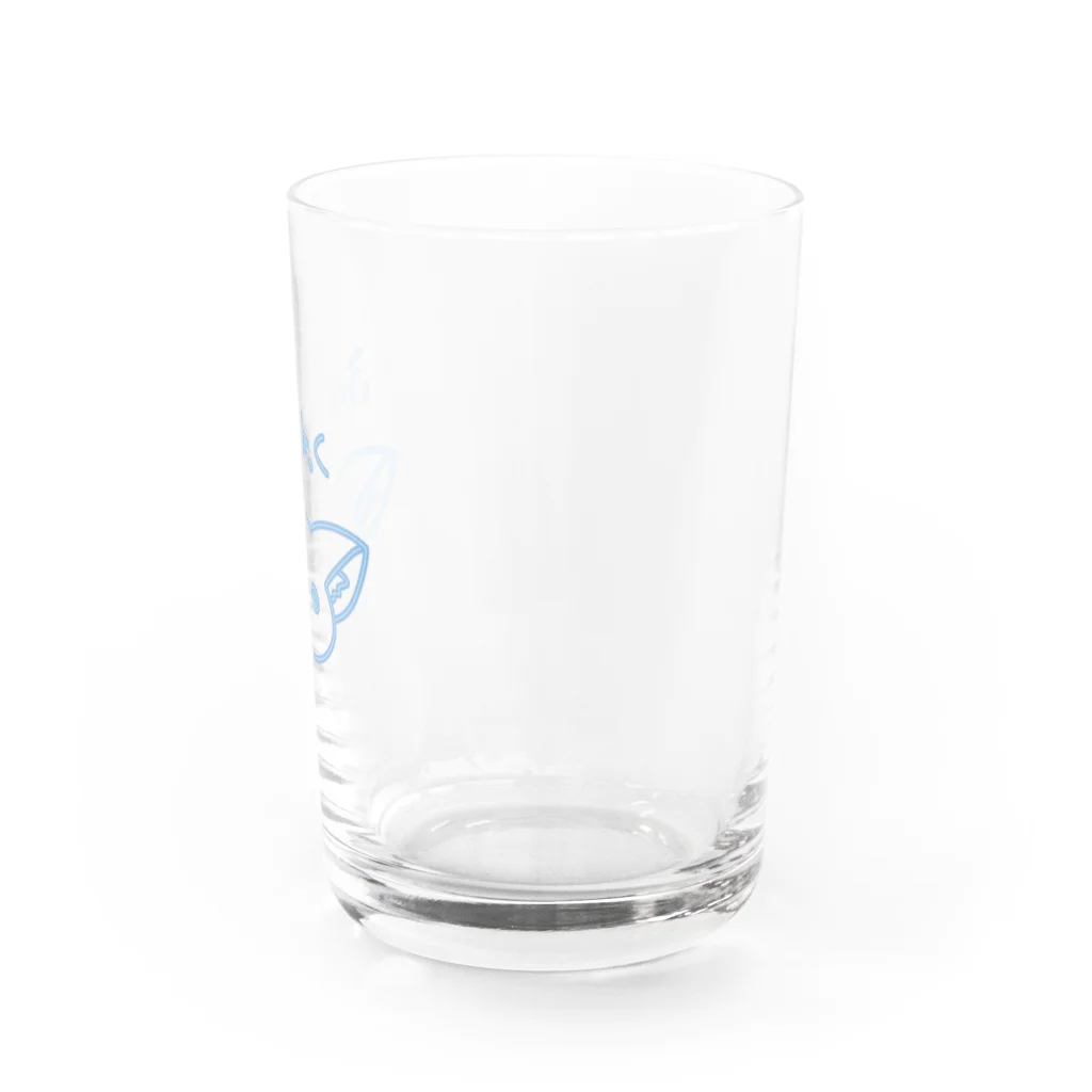 まったりと٩(　ᐕ)وのふぇねっくちゃん Water Glass :right