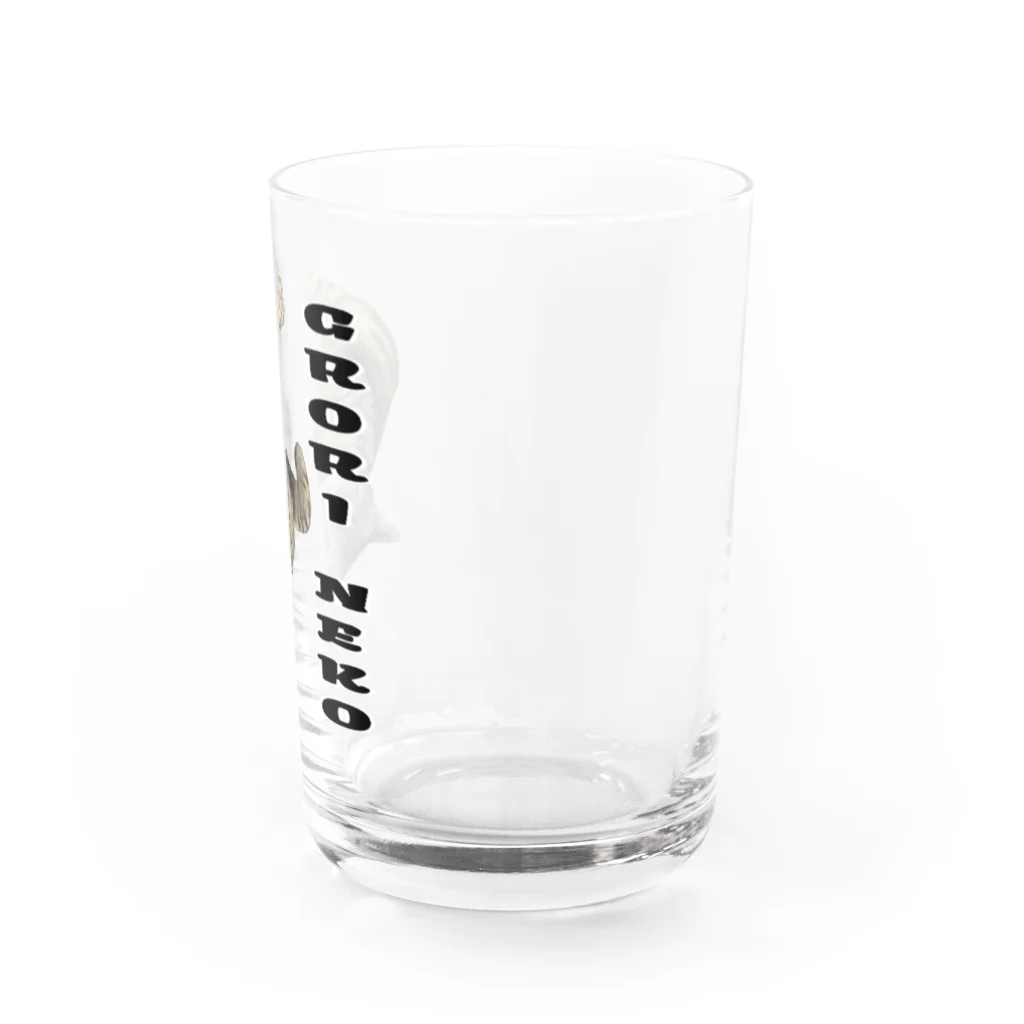 もっち（mocchi）のゴロリ猫ちゃん Water Glass :right