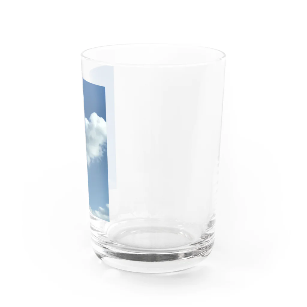 奈樹(なな)の雲✨ 晴れ☀️ 自然✨ グラス右面