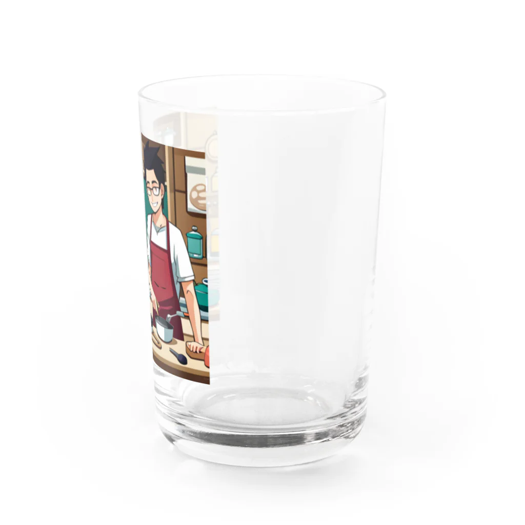 toko-tenの料理しる Water Glass :right