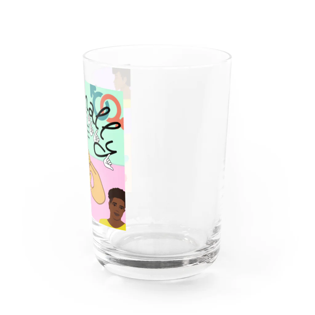 mashiro73のシュワッチ Water Glass :right