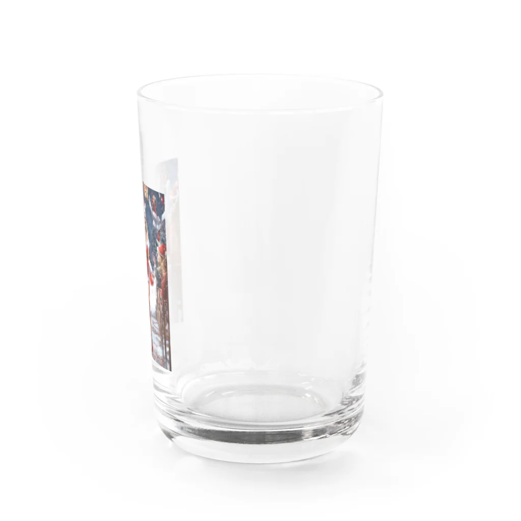 MistyStarkのプリンセスクリスマス Water Glass :right