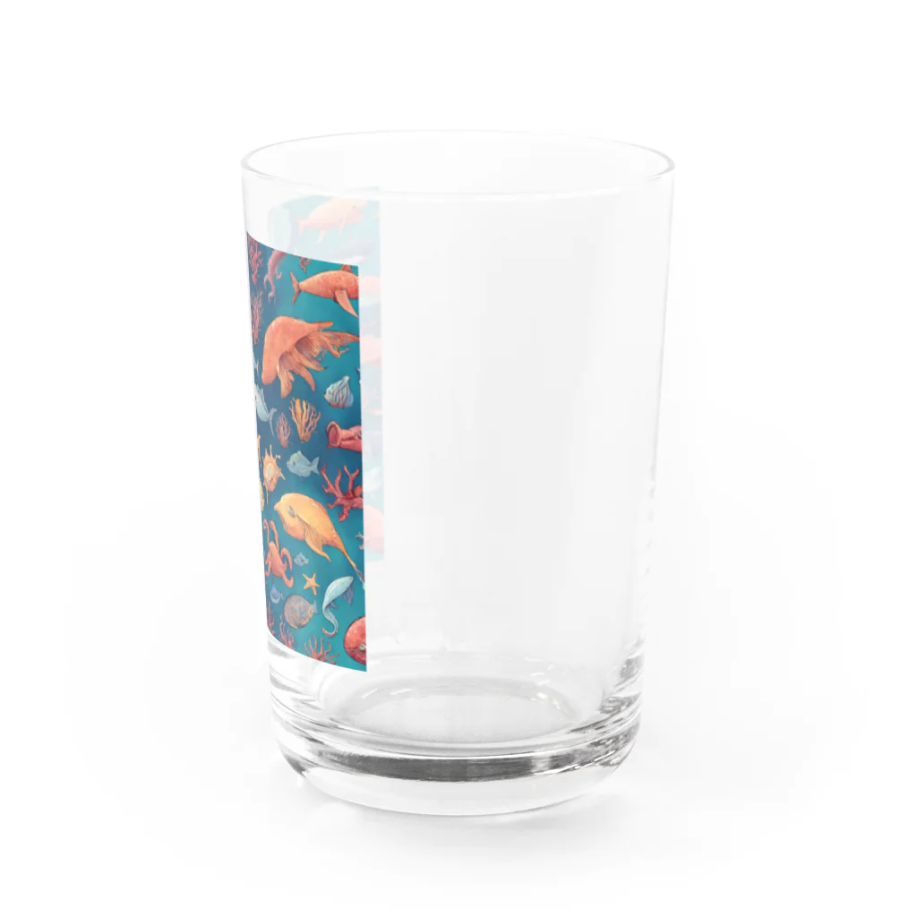 tmdayoの海洋生物 Water Glass :right
