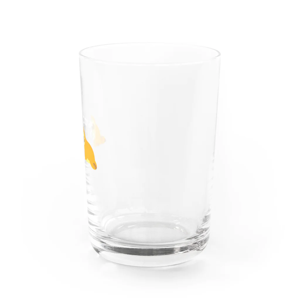 ビール姐さんの二日酔いなナマケモノ君 Water Glass :right