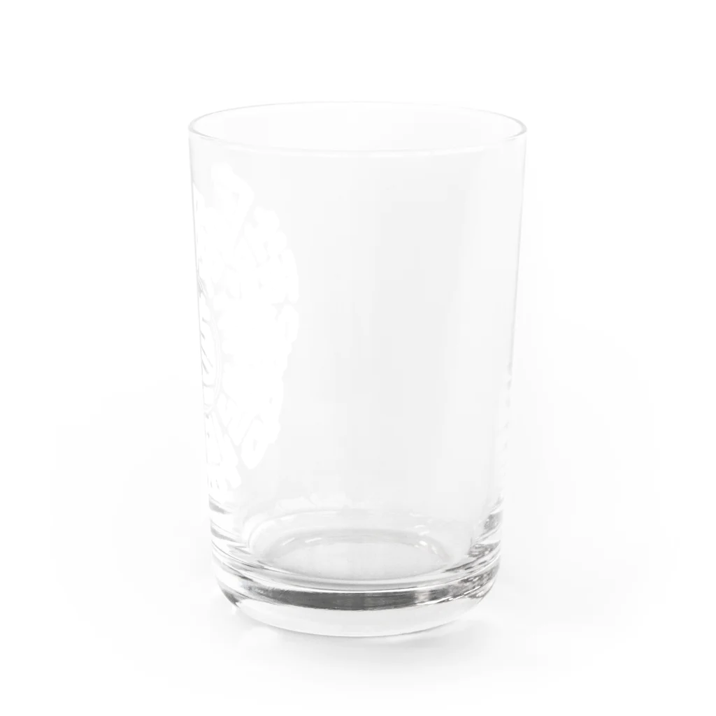 YURAI vpaの冒険道ロゴ入りアイテム(w) Water Glass :right