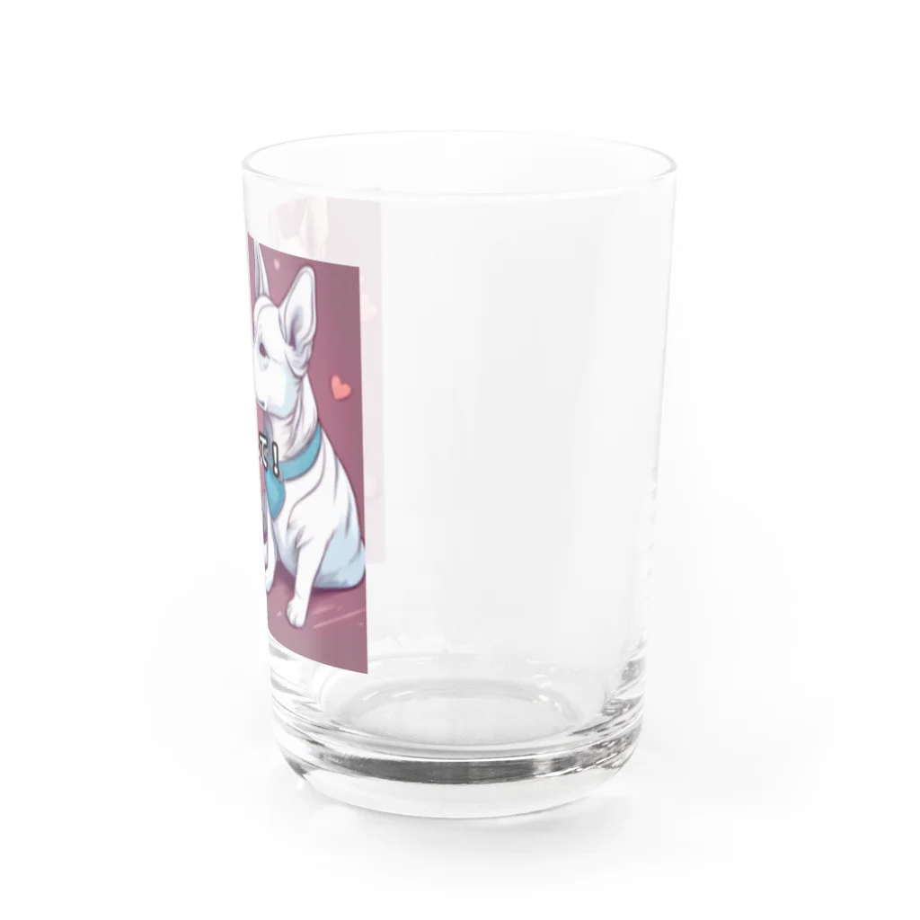 hyo34のいぬ2 Water Glass :right