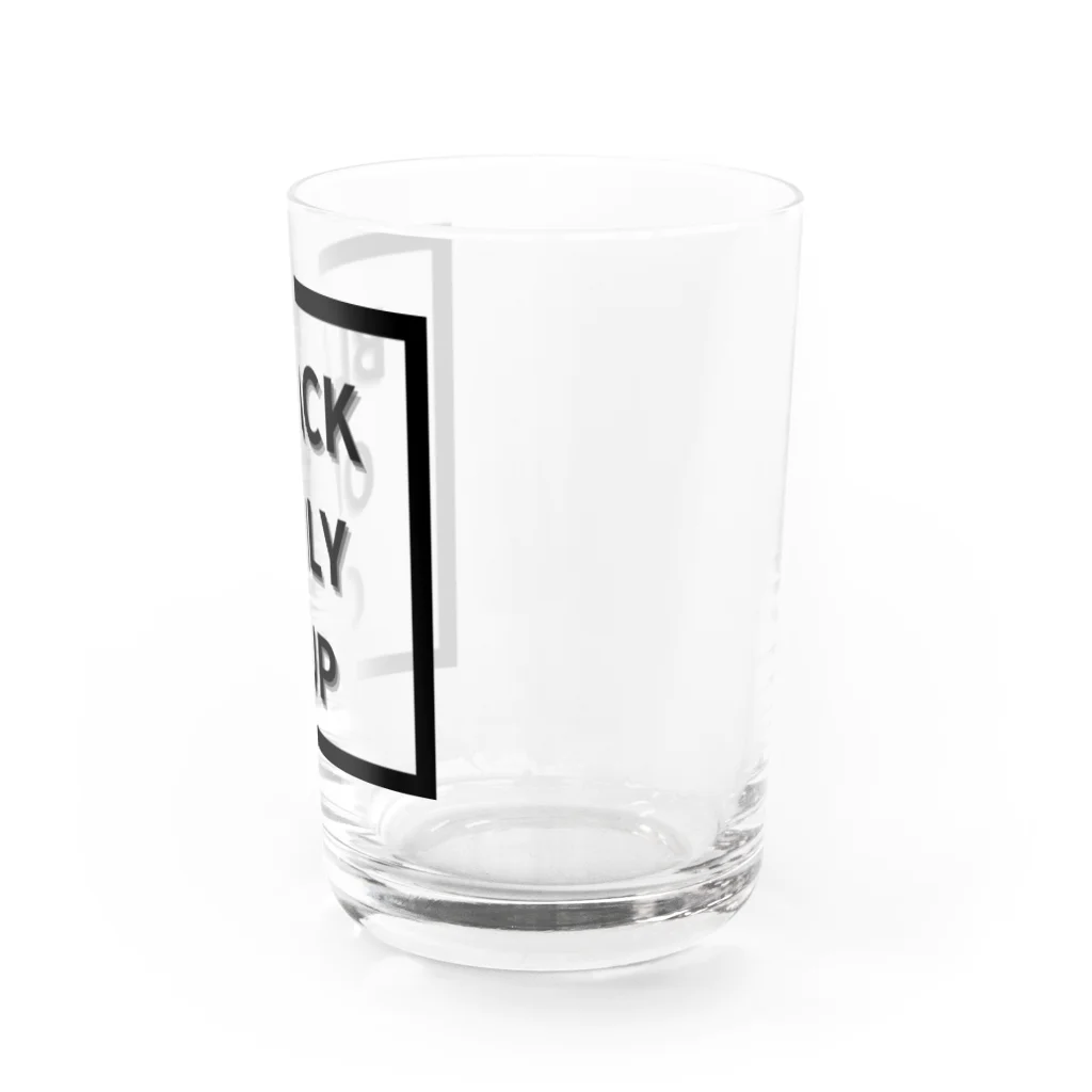 71-CoffeeのBLACK Water Glass :right