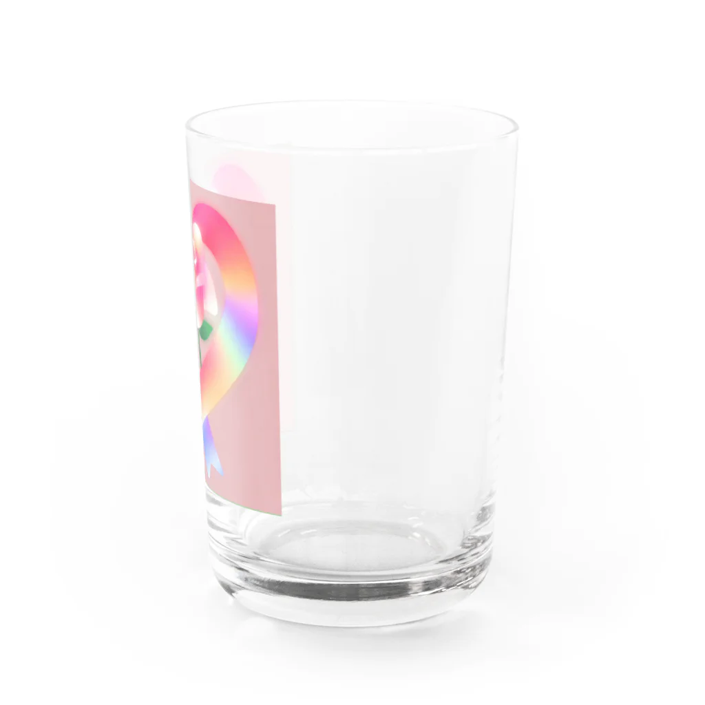 chocoのハートきゅん Water Glass :right