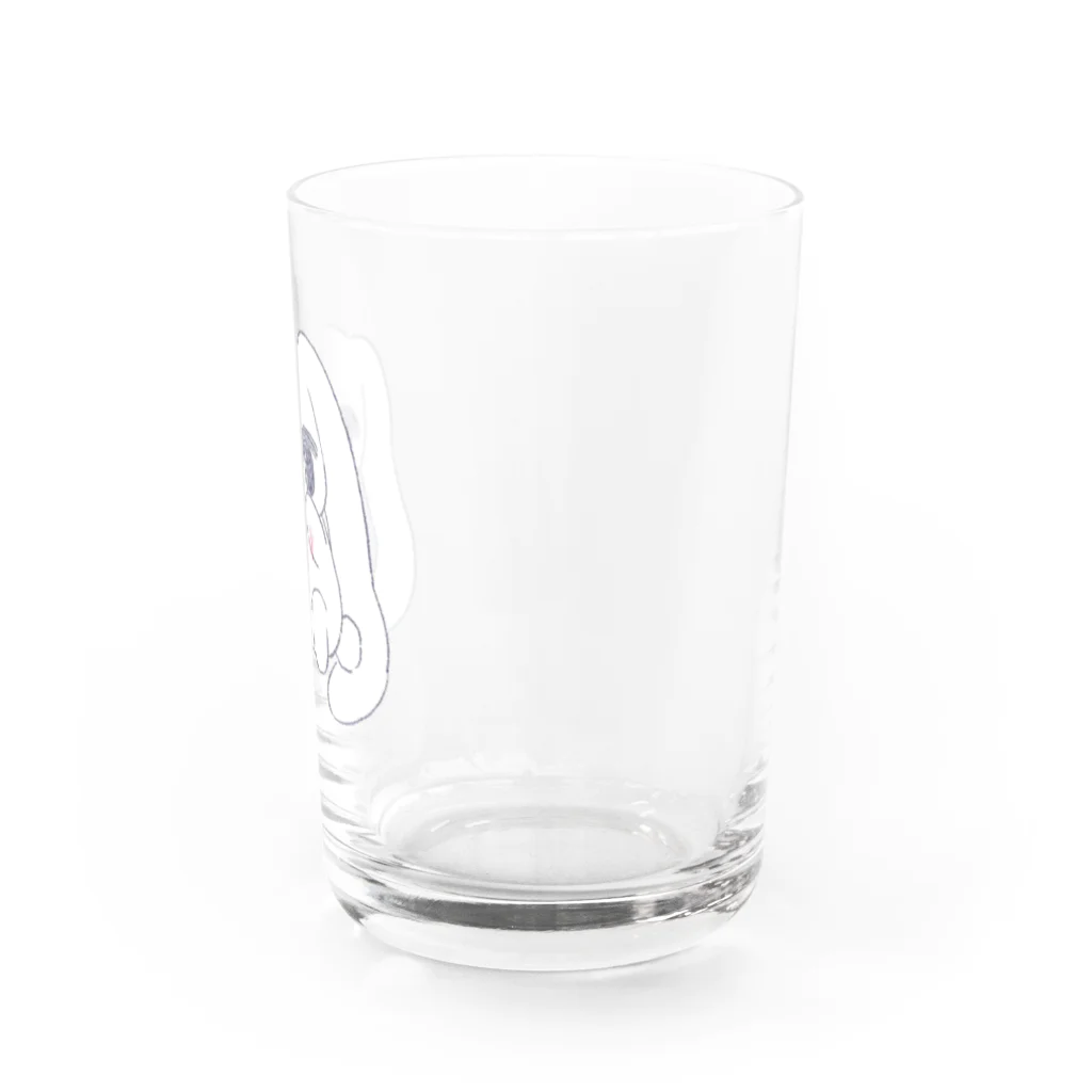 あくむ病院のしんどみうさぎちゃん Water Glass :right