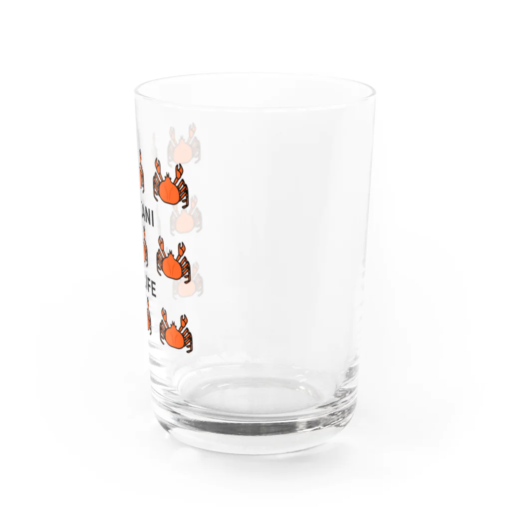 Mrs.Bean/ミセスビーンのNO KANI  NO LIFE Water Glass :right