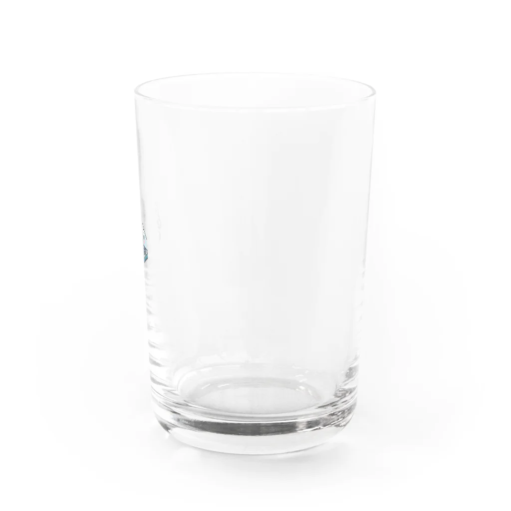 uetetuのホッチキス君 Water Glass :right