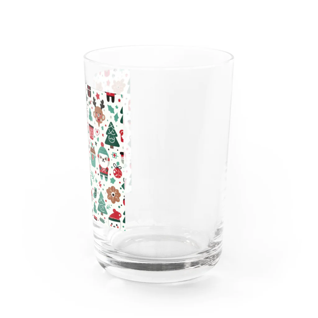 MihashiMYの可愛いクリスマスグッズ　 Water Glass :right