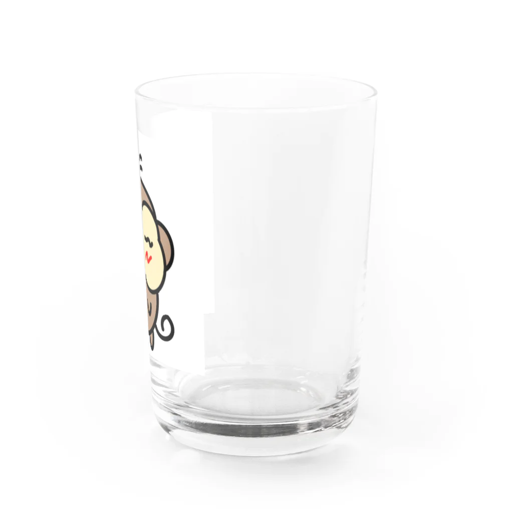 Akesahaのお猿 Water Glass :right