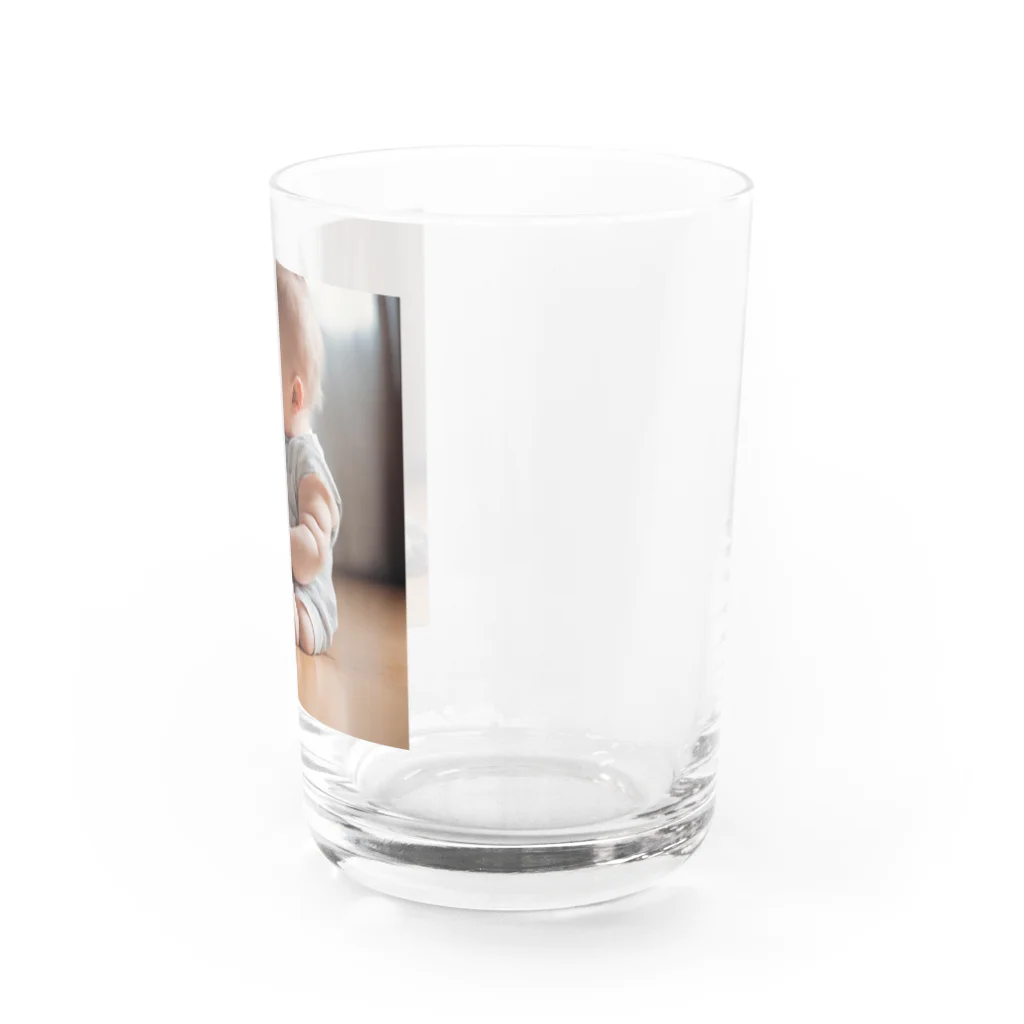 iramaraseのねこ赤 Water Glass :right