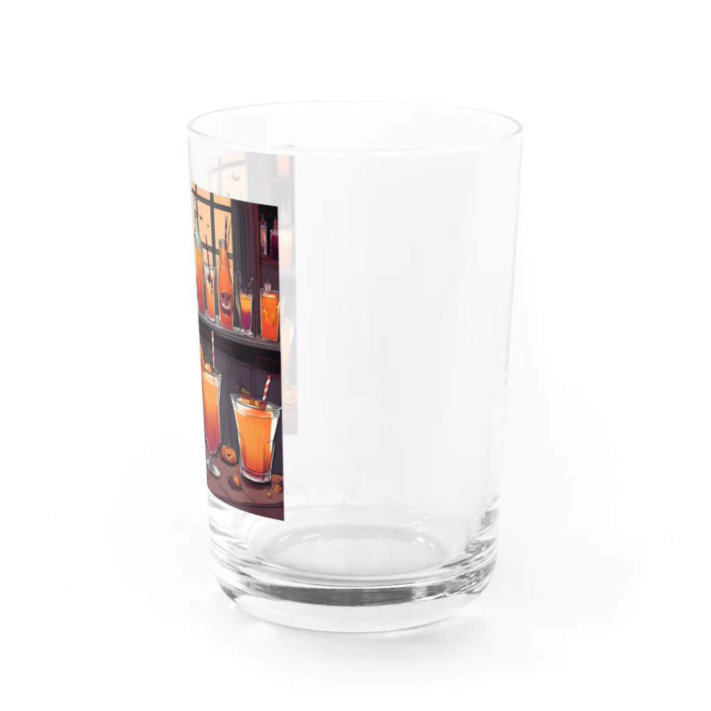 ReoReo-Artのハロウィーンなカクテルシリーズ Water Glass :right