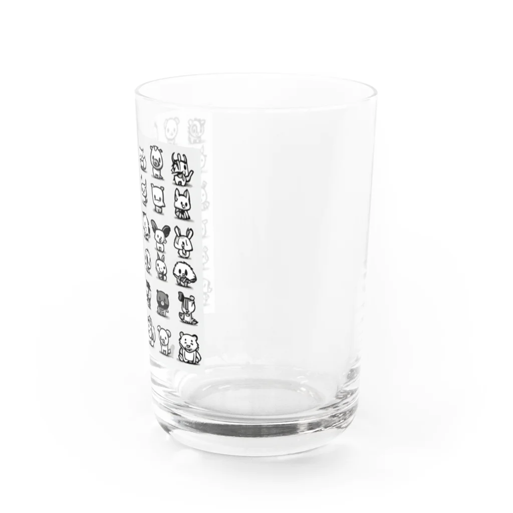 ＤＲＧ　Art Boxのゆるアニ⭐︎アベンジャーズ Water Glass :right