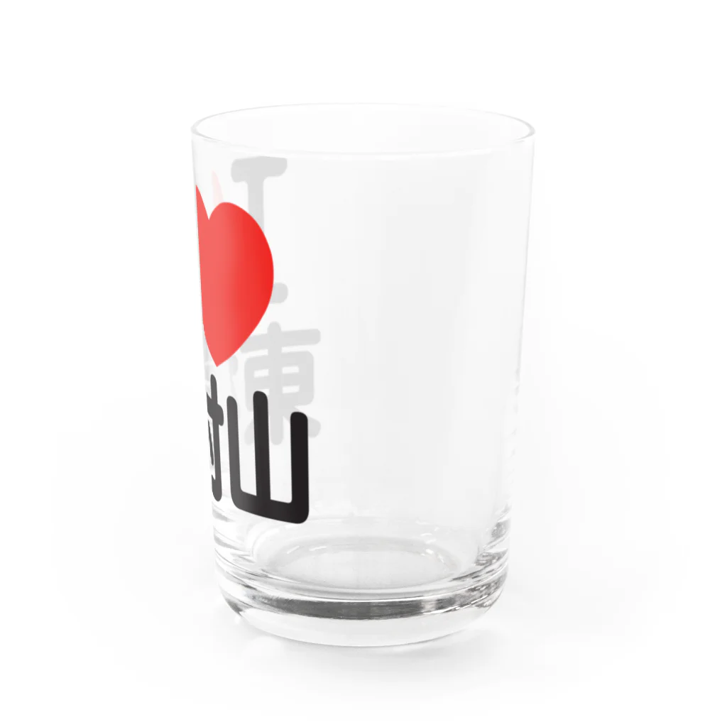 I LOVE SHOPのI LOVE 東村山 Water Glass :right