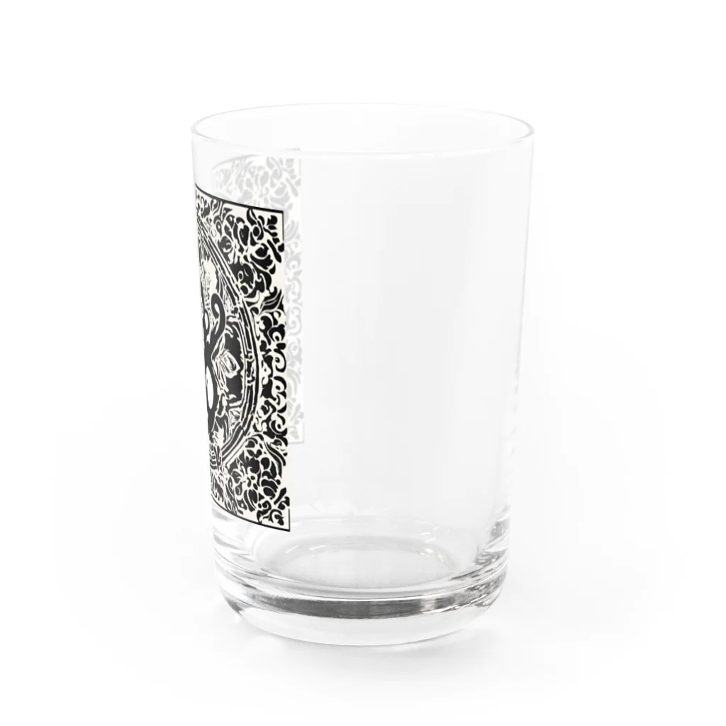 猿人★ロックのサルマンダラ Water Glass :right