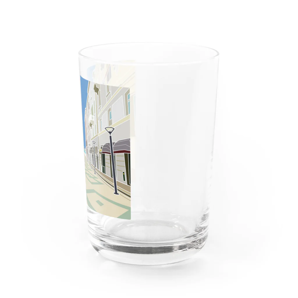 Chantakaのクロアチア　スプリットのマルモント通り Water Glass :right