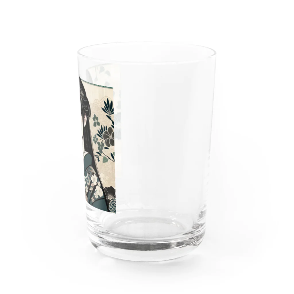 みそきなこ屋の和風美人3 Water Glass :right