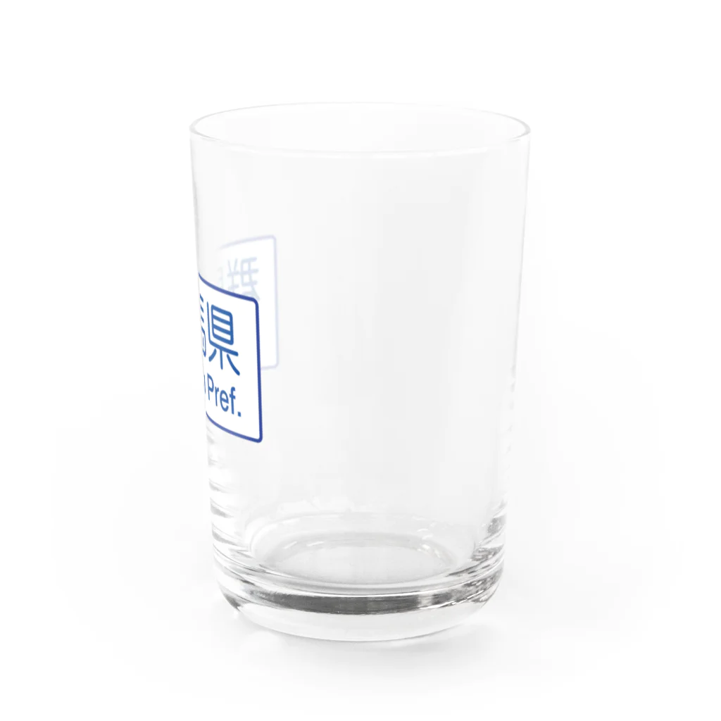 ZEUSJAPANの群馬県 Water Glass :right