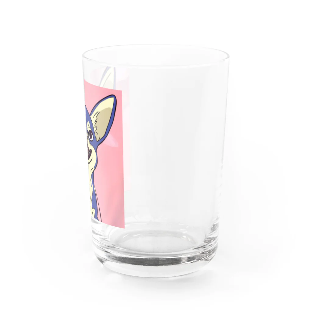 kuchibueyaのチワワ　 Water Glass :right