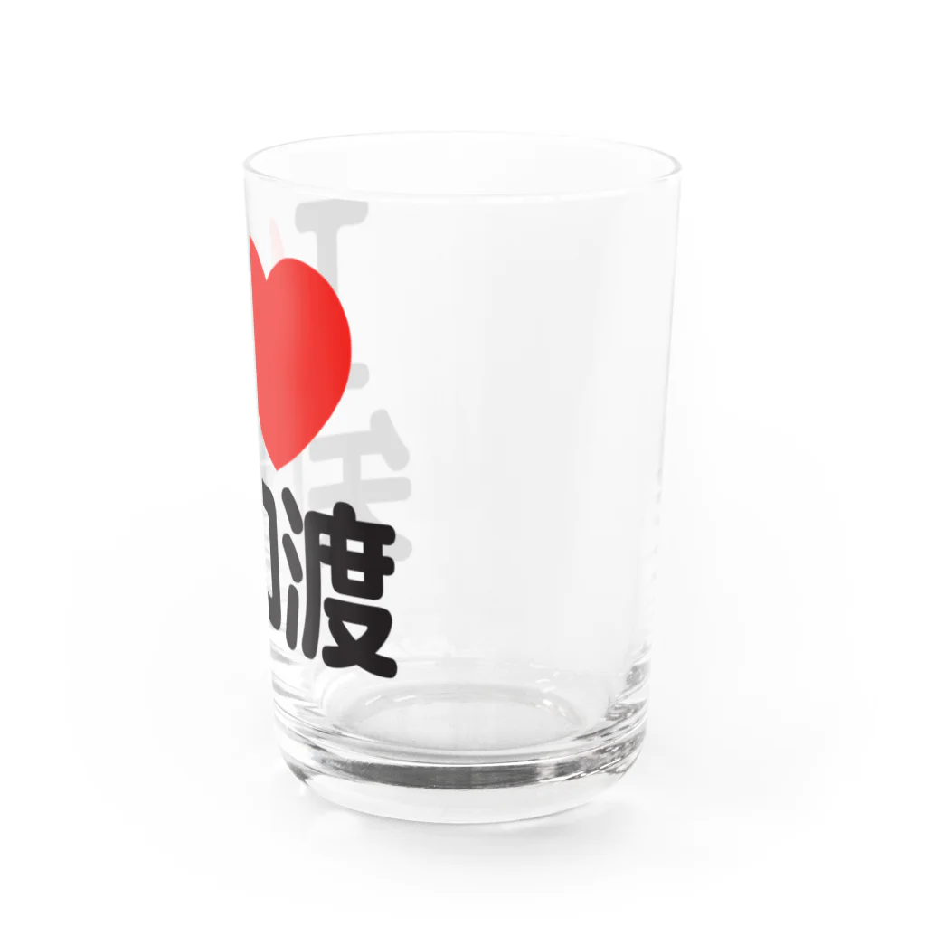 I LOVE SHOPのI LOVE 矢口渡 Water Glass :right