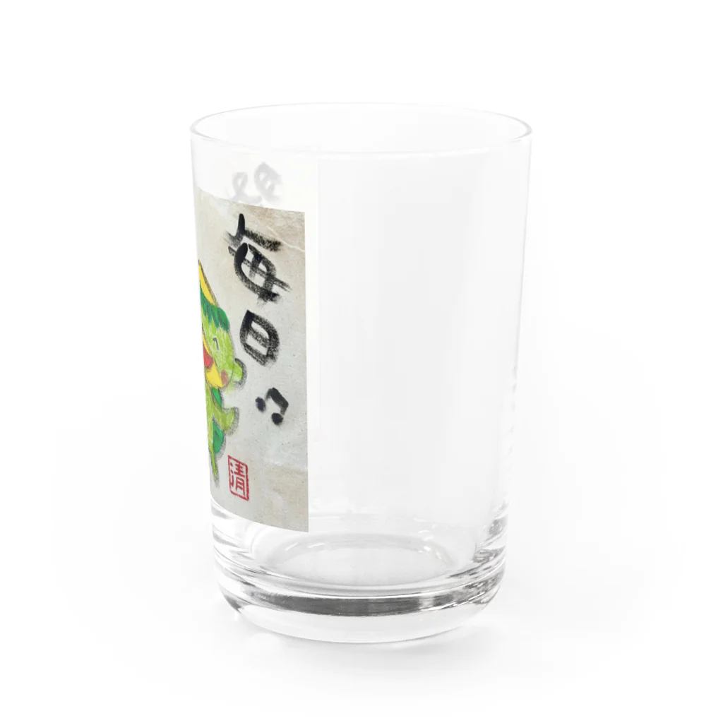 KIYOKA88WONDERLANDの毎日祭り　河童くん Water Glass :right