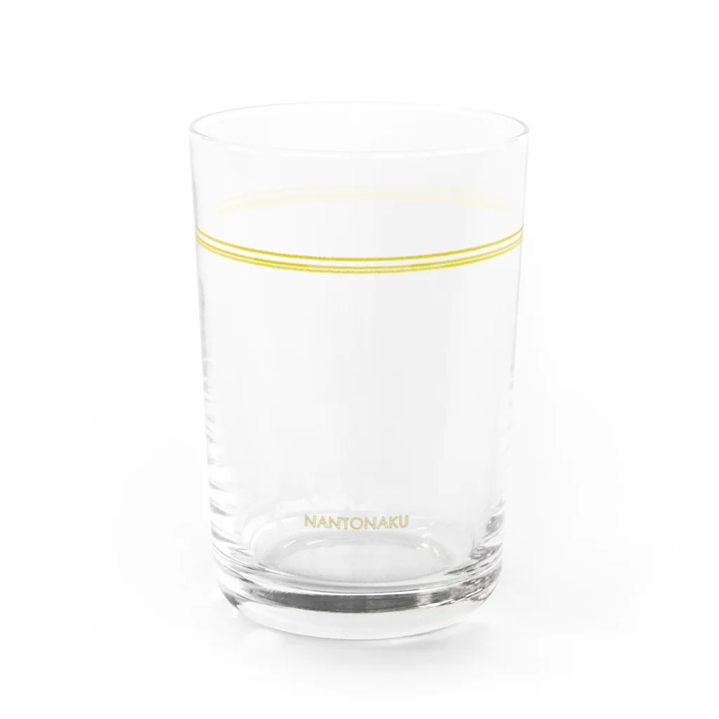 物事屋のなんとなくな適量を示すコップ。 Water Glass :right