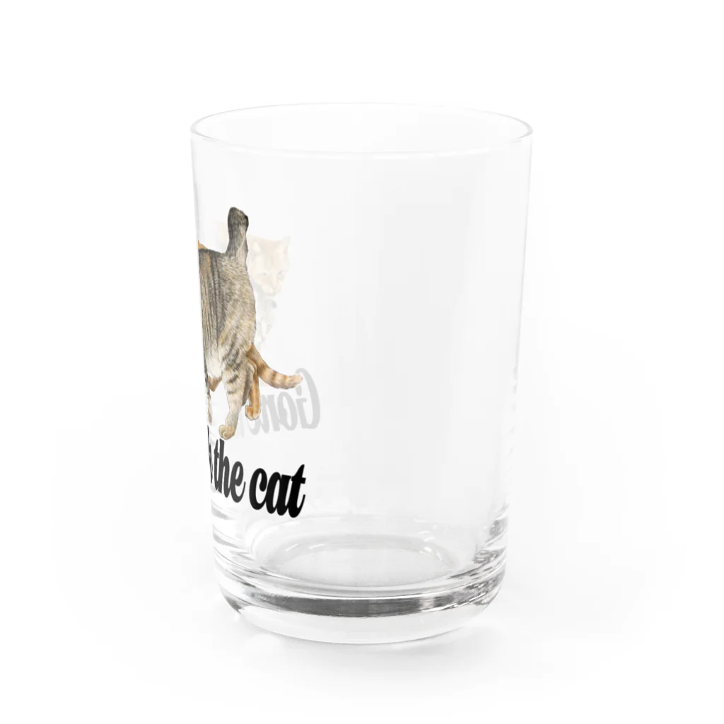 もっち（mocchi）の猫と共に去りぬ Water Glass :right