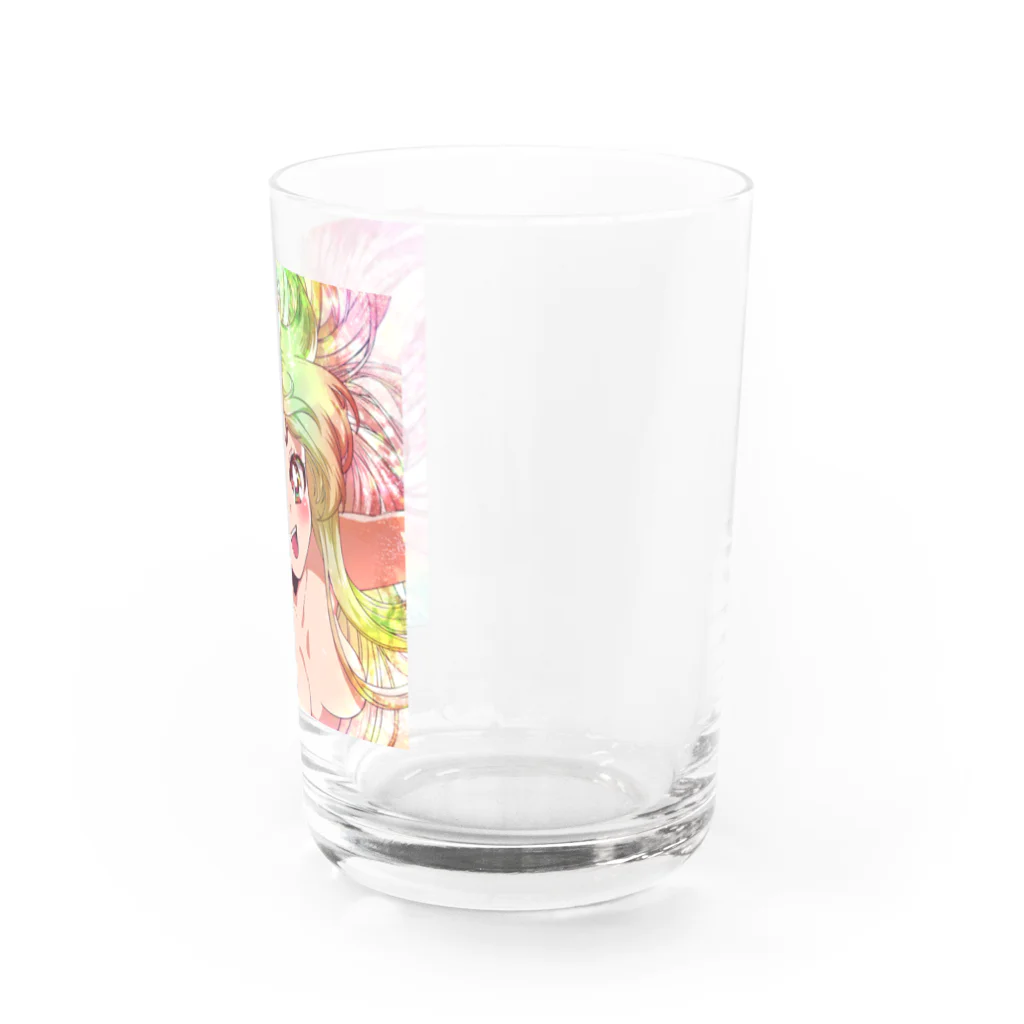 眠気限界のオリジナルキャラクター:あしぶえ Water Glass :right