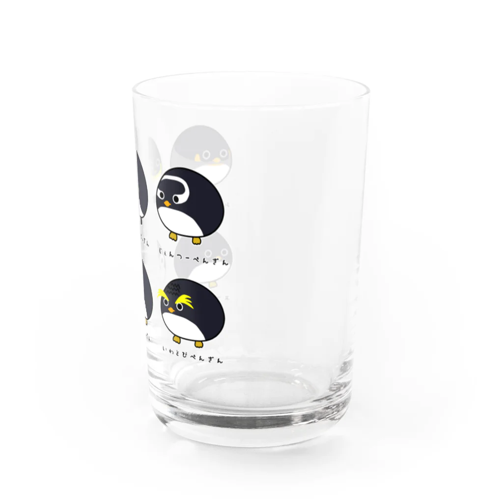 tsukav Shopのぺんぎんず1 Water Glass :right