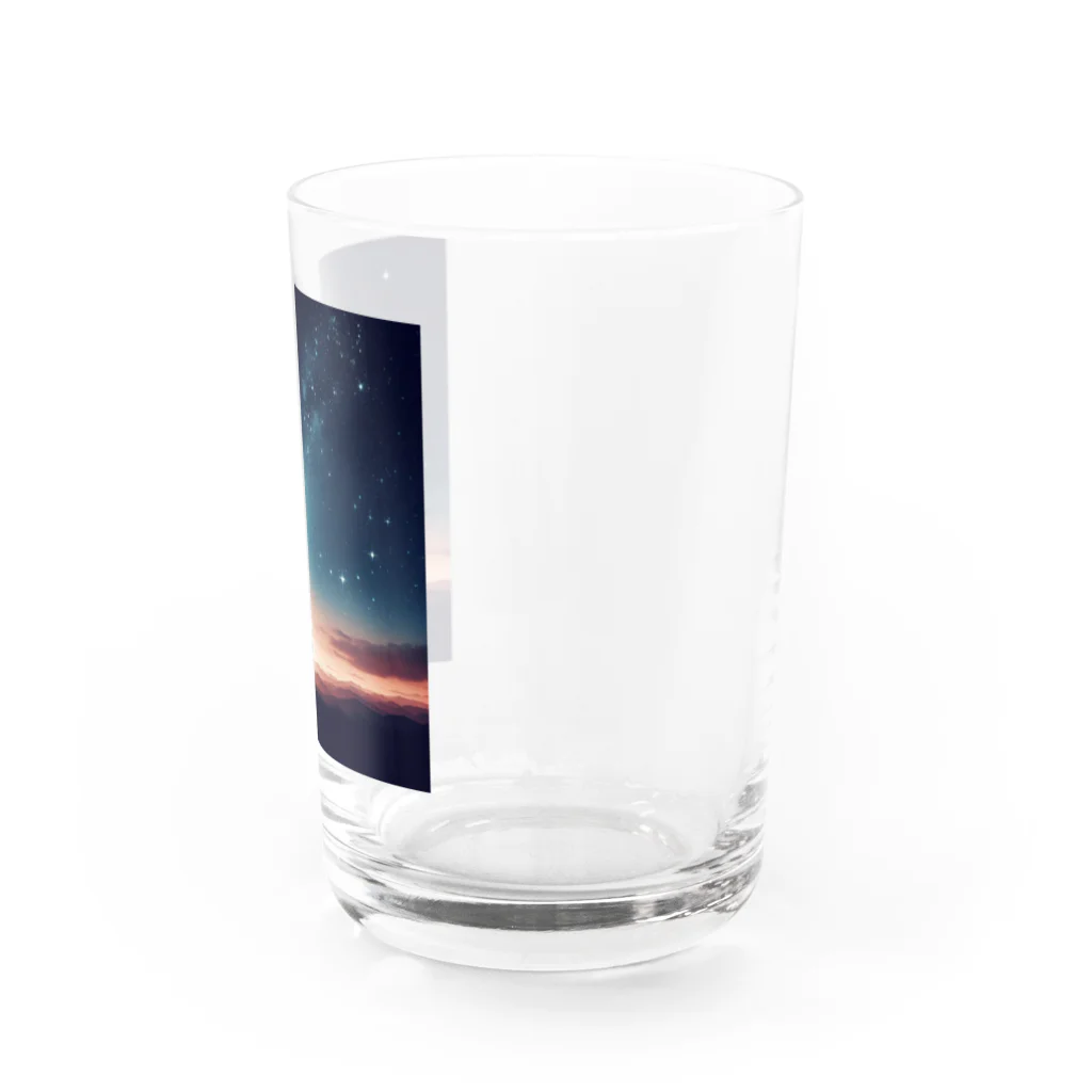 終わらない夢🌈の幻想的な夜空🌌 Water Glass :right