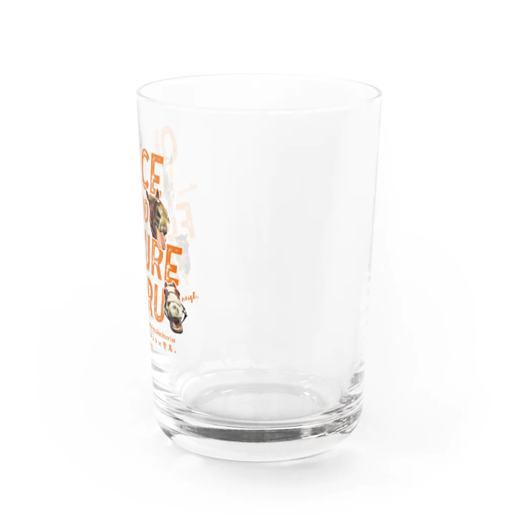 Loveuma. official shopのONCE AND FUTURE AERU〜これからもずっとみんなの愛馬。〜by AERU（クレジットなしVer.） Water Glass :right